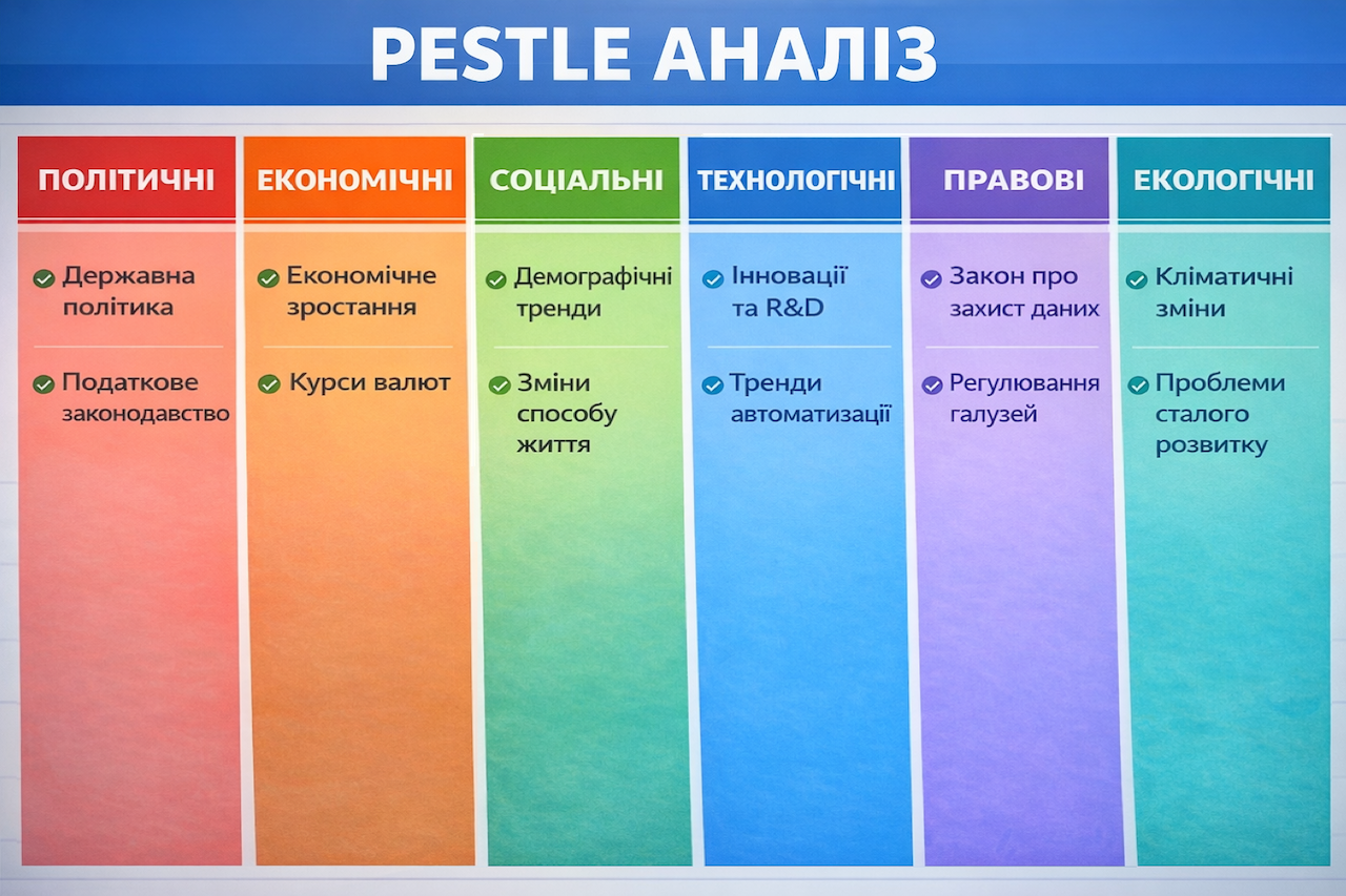 PESTLE матриця